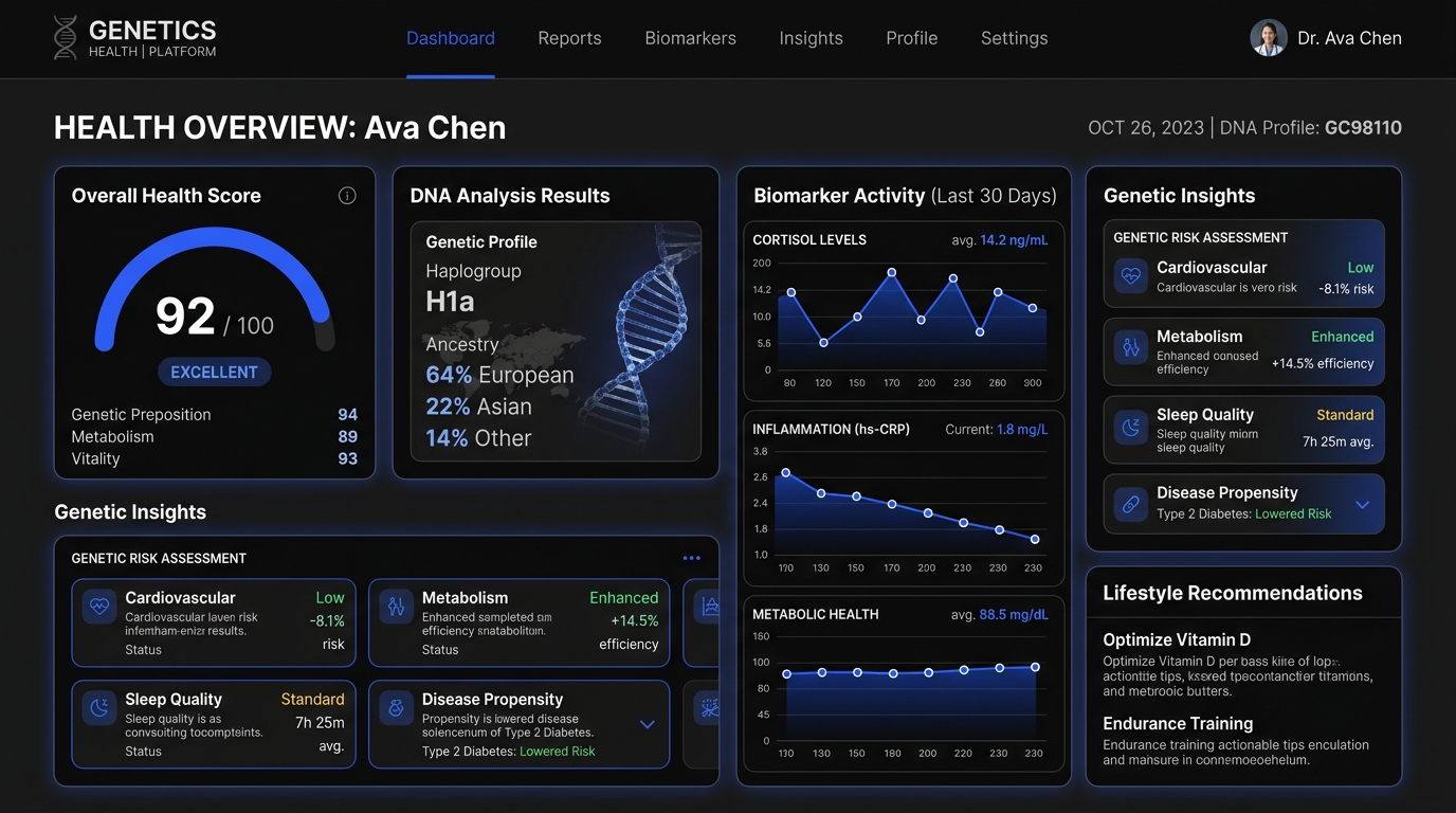 PRYM Wellness Dashboard